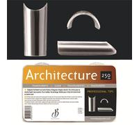 Capsules Architecture transparentes - 250 tips Beauty Nails