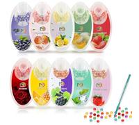Capsules aromatiques pour cigarettes, 10 PCs Explosion Perle Ball Capsule 1000 Capsules, Cigarettes avec Filtre à Clic, Boules de Menthol pour Cigarette, Capsules aromatiques pour filtres