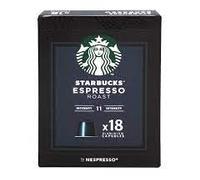 Capsules caf Starbucks Nespresso Espresso Roast X18