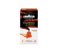 Lavazza Capsules Espresso Gourmet Caramel - Compatibles Nespresso, 100% Arabica, Int. 8/13, 1 paquet