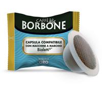 Caffè Borbone Mélange Or - 50 Capsules - Compatibles avec les machines à café de la marque Bialetti®*