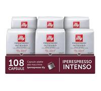 Capsules café - Illy - IperEspresso Intenso - 108 dosettes espresso fort 100 pourcent Arabica