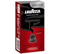 Lavazza, Espresso Maestro Classico, 100 Capsules Café Compatibles avec les Machines Nespresso Original, Notes de Biscuits et Céréales, 100% Arabica, Intensité 9/13, Torréfaction Foncé, 10 Paquets