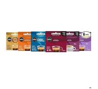 Capsules Café - Lavazza - A Modo Mio - Assortiment 100% Arabica - Intensité 5 à 13 - 96 Pièces