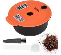 Capsules café réutilisables 60ml Bosch Tassimo, dosettes filtres rechargeables avec brosse cuillère, écologiques économiques .