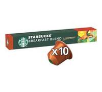 Capsules NESTLE STARBUCKS by NESPRESSO Breakfast x10