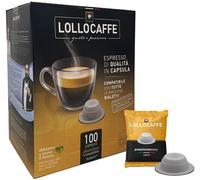 100 Capsules De Café Lollo Mélange Noir Compatibles Bialetti Gratuites