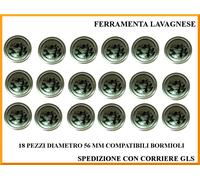 Capsules Compatible pour Vases 4 Saisons Bormioli Ø 56 MM 18 Pièces