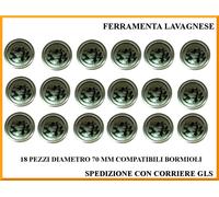 Capsules Compatible pour Vases 4 Saisons Bormioli Ø 86 MM 18 Pièces
