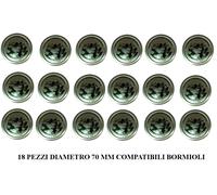 Capsules Compatibles Pour Vases 4 Saisons Bormioli Ø 70 Mm 18 Pièces
