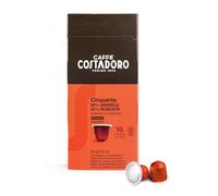 Capsules Costadoro Cinquanta - Compatibles avec les machines à usage domestique Nespresso®* - Boîte de 10 capsules