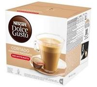Capsules de café avec étui nescafé dolce gusto 94314 espresso macchiato decaffeinato (16 uds)