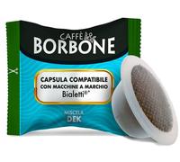 Caffè Borbone Mélange Décaféiné – 50 capsules compatibles Bialetti