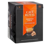 CAFE ROYAL PRO - 48 CAPSULES CAFE - ESPRESSO FORTE - Compatibles Machine à Café Royal Pro UNIQUEMENT - Capsules sans Aluminium G