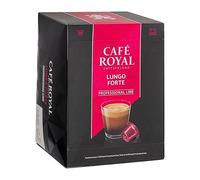 CAFE ROYAL PRO - 48 CAPSULES CAFE - LUNGO FORTE - Compatibles Machine à Café Royal Pro UNIQUEMENT - Capsules sans Aluminium G