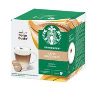 Capsules de café compatibles avec NESCAFÉ® Dolce Gusto® Starbucks Latte Macchiato, 6 + 6 pcs.