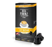 Capsules de café compatibles Nespresso, 1 x 10 Capsules, Crema