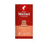 Capsules de café compostables Julius Meinl INSPRESSO Espresso Crema pour Nespresso 10 pcs
