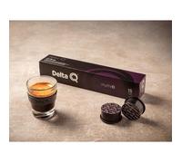 Capsules de café - DELTA Q - Intensité 15 - Origines Angola et Cameroun - Espresso corsé - Compatibles Delta Q