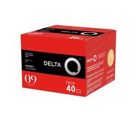 Delta Q – Capsules de café Qharacter – Pack de 40 – Doré