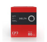 Capsules de café - DELTA Q - Pack de 80 capsules - Compatibles machines Delta Q - Mélange intense - Arôme persistant
