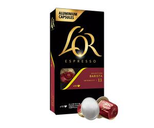 Capsules de café en aluminium L'OR Barista Nespresso 10 pcs