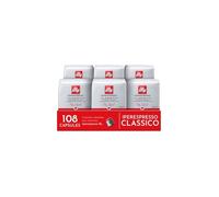 illy Café en capsules Iperespresso Torréfié CLASSICO 100% Arabica - 108 capsules (6x18)
