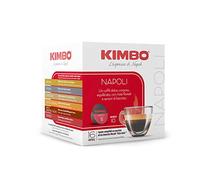 Capsules de café Kimbo Napoli, compatibles avec Dolce Gusto Nescafè, 6 paquets de 16 capsules (total 96 capsules)