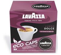 Lavazza A Modo Mio Caffè Crema Lungo Dolcemente, Lot de 5, 5 x 16 Capsules