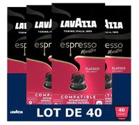 Capsules de Café - Lavazza - Classico - Compatibles Nespresso - 100% Arabica - Torréfaction Italienne