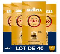 Capsules de Café - Lavazza - Qualità Oro - Compatibles Nespresso - 100% Arabica - 40 Pièces