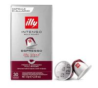 illy Capsules compatibles Nespresso Gusto Intenso - Lot de 30 (3 boîtes de 10)