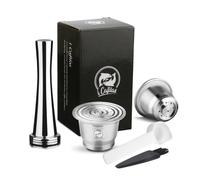 Capsules de café rechargeables, dosettes, réutilisables, pour Machine k-fee Tchibo- Dolce Gusto Lumio - L'or Barista Couleur 2Nes