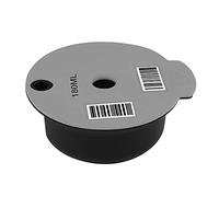 Capsules de café rechargeables en plastique réutilisables pour Bosch Tassimo, maison, bureau, café (gris, 180 ml)