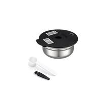 Capsules De Café Réutilisables, Compatibles Avec Bosch, Tassimo Happy Vivy, Dosettes Rechargeables En Acier Inoxydable, Filtres 60/180/200/220ML(220ml 1 pod)