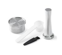 Capsules de café réutilisables, compatibles avec Essse Caffe S12, Macchina Per Caffè Espresso Sistema, filtres rechargeables, dosettes en acier inoxydable(1 pod T)