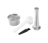 Capsules de café réutilisables, compatibles avec Essse Caffe S12 Macchina Per Caffè Sistema, filtres rechargeables, dosettes en acier inoxydable(1 pod T)