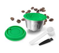 Capsules de café réutilisables en acier inoxydable pour Dolce Gusto - Recharge de filtre compatible avec les machines Dolce Gusto Piccolo et Genio S
