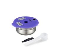 Capsules De Café Réutilisables En Acier Inoxydable Rechargeables, Compatibles Avec Bosch, Compatibles Avec Tassimo, Cafetière Happy Vivy 60/180/200/220 Ml(1pcs 60ml)