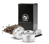 Capsules de café réutilisables pour Delta Q NDIQ7323, en acier inoxydable, filtres pour Lavazza Point EP MINI Couleur Orange