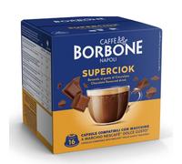 Capsules de chocolat au lait Caffé Borbone pour Dolce Gusto 16 pcs