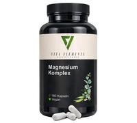 Capsules de complexe de magnésium | Testé en laboratoire en Allemagne | Compléments alimentaires | Avec 5 moules en magnésium | Sans modification génétique | Sans ajouts inutiles |