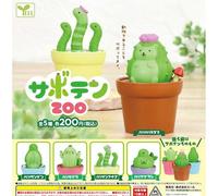 Capsules De Jouets Japonais Authentiques, Animaux, Plantes, Elfes, Cactus, Hérisson, Modélisation De Sceaux, Bonsaï, Ornement De Table