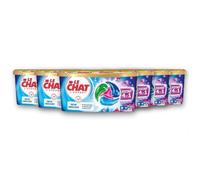 Capsules de Lessive - LE CHAT - L'Expert 4en1 - Parfum Rosée du Matin - Sans Conservateurs