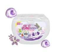Capsules De Lessive Vêtements - 80 Dosettes de Lessive Anti-Odeurs Pour Machine à Laver | Pastilles De Lavage Pour Lave-Linge | pour Voyage Hôtel Déplacement Professionnel Dortoir Université Apparteme