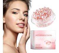 Capsules de sérum anti-rides, capsules hydratantes, liftantes et raffermissantes pour le visage, essence réparatrice lissante de nuit, soin réparateur et éclaircissant pour peaux sèches