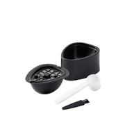Capsules de thé réutilisables for filtres à café spéciaux T St9662 62Rd, support for dosettes, accessoires de cuisine(1pc pod 1pc tamper)