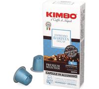 Capsules décaféinées Kimbo Espresso Barista DECAF pour Nespresso (10 unités)