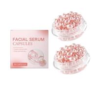 Capsules D'essence Raffermissante for le Visage, Améliore L'élasticité de la Peau, Légèreté, Sans Effet Gras, Idéales for Les Voyages(4pcs)