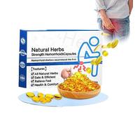 Capsules d'hémorroïdes à base de plantes naturelles, capsules naturelles de soulagement des hémorroïdes, capsules d'hémorroïdes, soulagement rapide des hémorroïdes (1box)